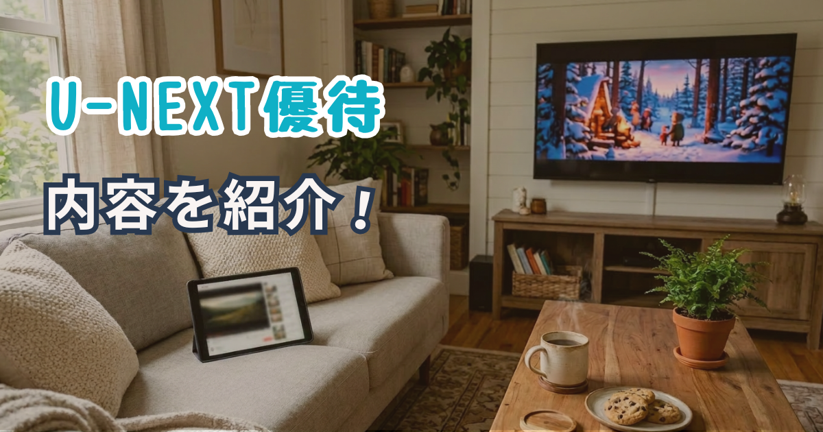 U-NEXT優待